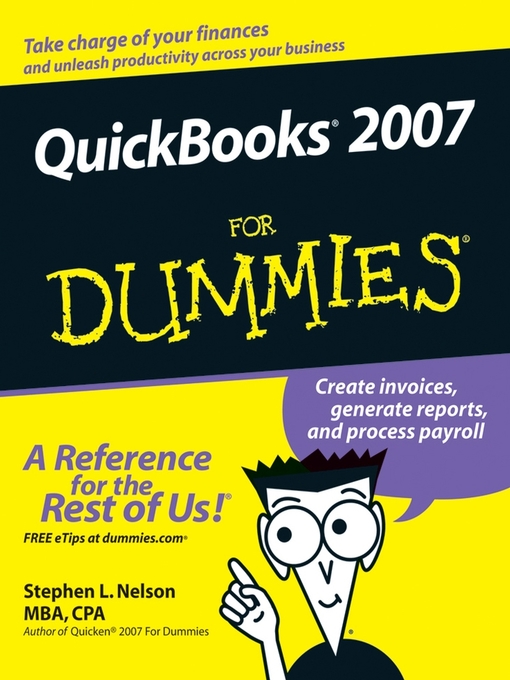Title details for QuickBooks 2007 For Dummies by Stephen L. Nelson - Available